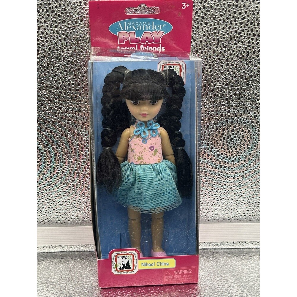 Madame Alexander *New*7" Doll* Play Travel Friends * Nihao!